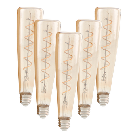 bec led E27, bec led vintage 4W, bec led retro, bec LED E27 lumina calda, bec LED Amber, becuri sticla Amber, becuri LED vintage, becuri decorative, led-box.ro