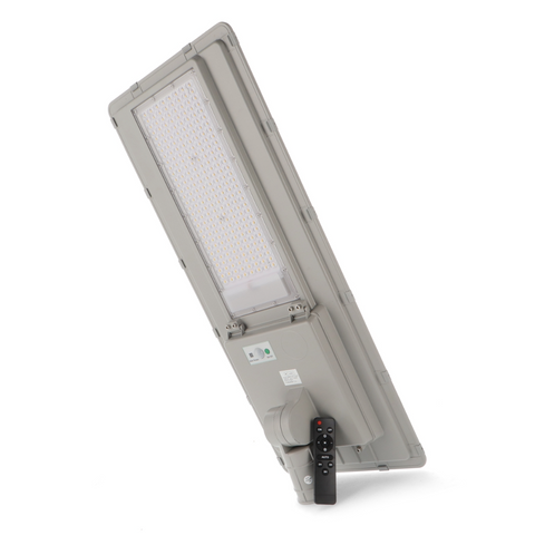 lampa cu incarcare solara, senzor si telecomanda pentru iluminat public, curte sau gradina, led-box.ro