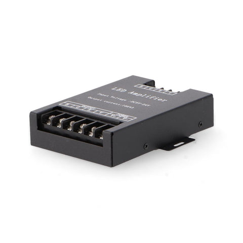 amplificator semnal banda led, amplificatoare semnal, amplificator rgb, amplificator 30a, amplificator 12-24v, led-box.ro