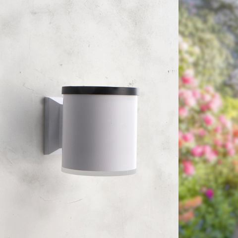 aplica led solara, aplica cu incarcare solara, aplica fatada solara, aplica exterior solara, aplica aluminiu, aplice fatade, modele aplice fatada, led-box.ro