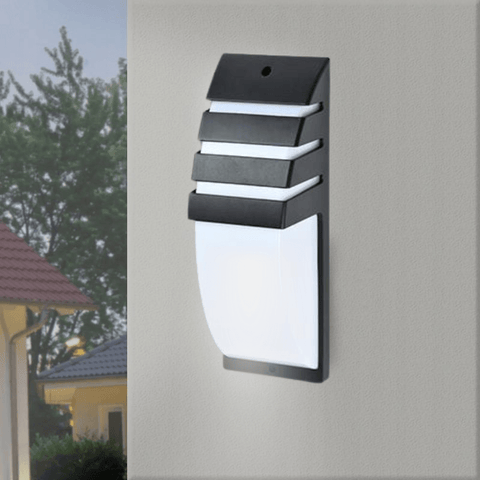 Aplica exterior Viki, 1xE27 IP54, carcasa aluminiu, negru - led-box.ro