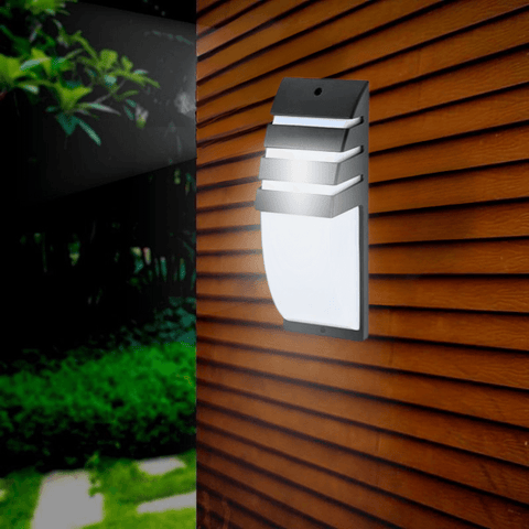 Aplica exterior Viki, 1xE27 IP54, carcasa aluminiu, negru - led-box.ro