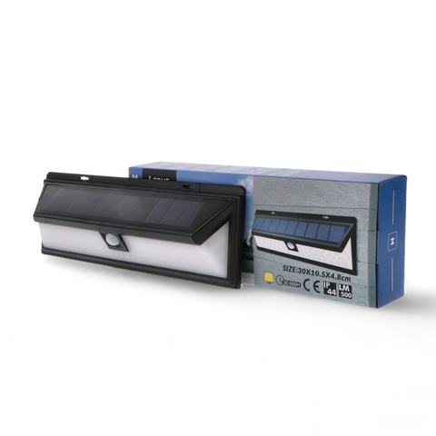 aplica solara 12w, aplica cu incarcare solara, aplica led solara, aplica cu senzor, aplice solare exterior, aplice cu senzor, aplica cu senzor crepuscular, aplica solara senzor, led-box.ro