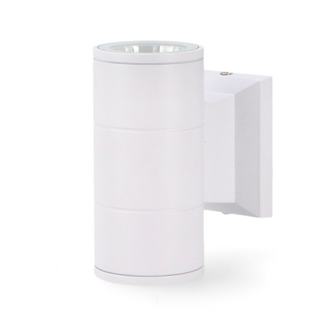 aplica led fatada 2x3w, aplice led 6w, aplice fatada lumina sus si jos, aplica moderna exterior, aplice ieftine, modele aplice led exterior, aplica cu led iluminat fatada, led-box.ro