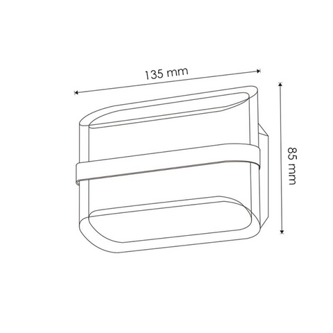 aplica led moderna, aplica led fatada, aplica led exterior, aplica led integrat, aplica led lumina calda, aplice led fatada, aplice led exterior, led-box.ro