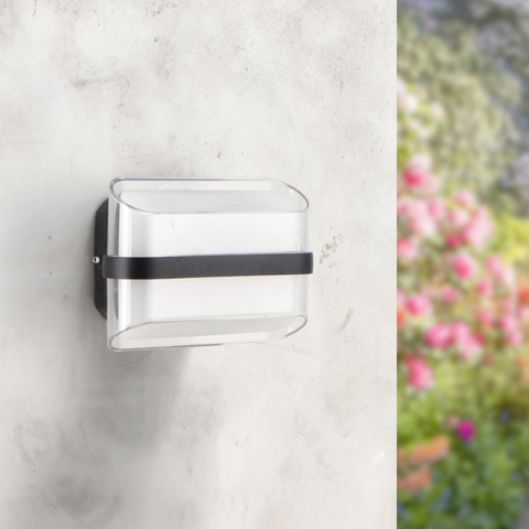 aplica led moderna, aplica led fatada, aplica led exterior, aplica led integrat, aplica led lumina calda, aplice led fatada, aplice led exterior, led-box.ro