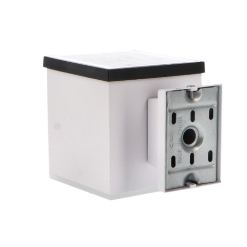 aplica solara, aplica cu incarcare solara, aplica fatada, aplice incarcare solara, aplice exterior, aplica solara aluminiu, aplica alba, aplica cub, aplice exterior, led-box.ro