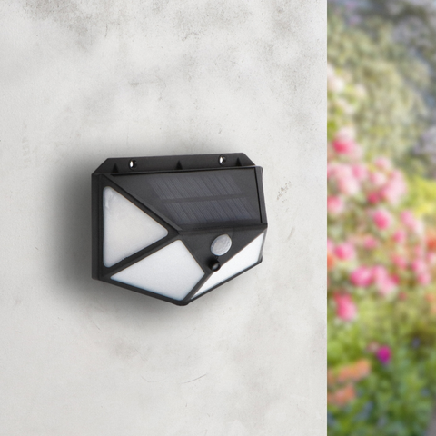 aplica solara 10w, aplica cu incarcare solara, aplica led solara, aplica cu senzor, aplice solare exterior, aplice cu senzor, aplica cu senzor crepuscular, aplica solara senzor, led-box.ro