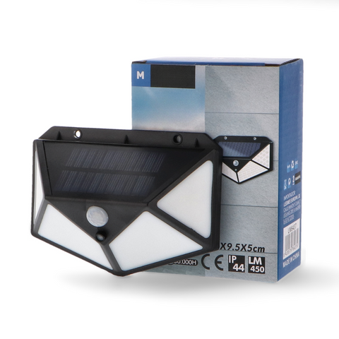 aplica solara 10w, aplica cu incarcare solara, aplica led solara, aplica cu senzor, aplice solare exterior, aplice cu senzor, aplica cu senzor crepuscular, aplica solara senzor, led-box.ro
