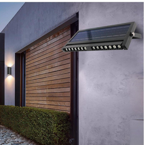 aplica led fatada, proiector solar fatada, aplice solare, aplica fatada incarcare solara, aplica solara 4.5w, aplica cu senzor crepuscular, aplice senzor lumina, led-box.ro