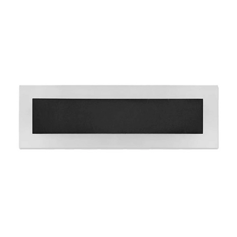 Corp iluminat perete exterior, aplica moderna din acril negru, 30cm, 9w, led-box.ro