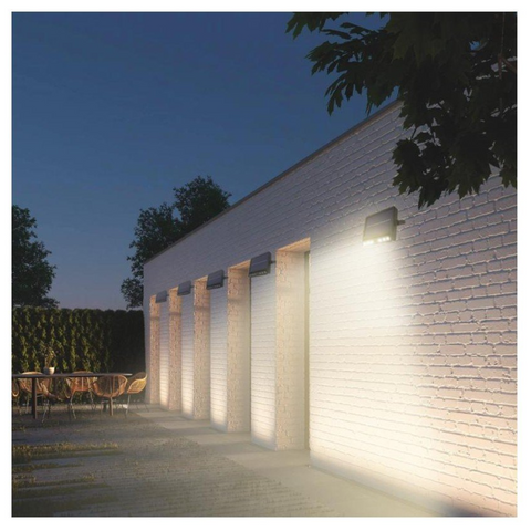 aplica led fatada, proiector solar fatada, aplice solare, aplica fatada incarcare solara, aplica solara 2w, aplica cu senzor crepuscular, aplice senzor lumina, led-box.ro