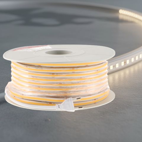 Bandă LED COB 520 LED pe metru, unghi 120 de grade