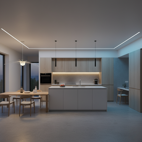 Bandă LED IP67 pentru interior și exterior protejat