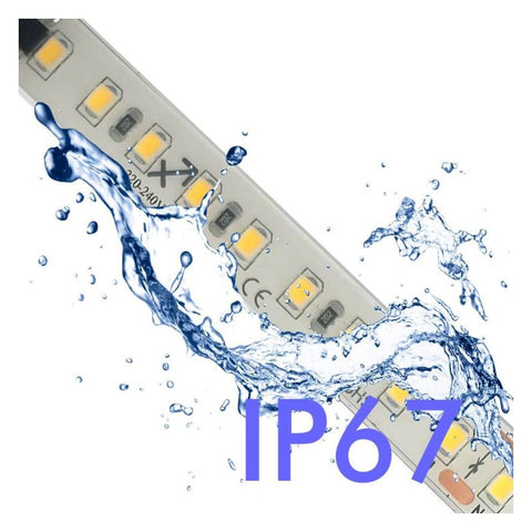banda led 220v, banda LED SMD2835, banda LED 14W/m, Banda LED rezistenta, banda LED 20m, banda cu LED exterior, Banda LED la rola 20m, led-box.ro
