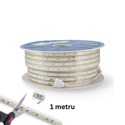 banda led 220V 50m, banda led impermeabila, cea mai buna banda cu led, banda cu leduri 220V, banda led 220v flexibila, banda led exterior, banda led flexibila, banda led IP65 220v, banda cu led alimentare 220v, led-box.ro