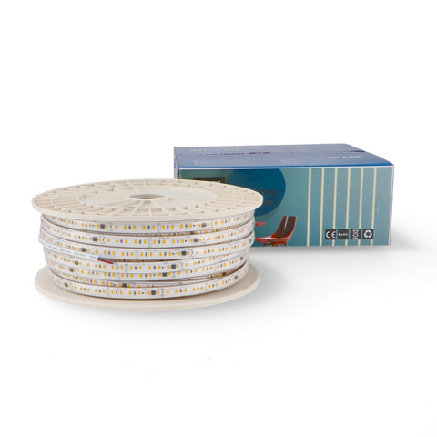 banda led 220V 50m, banda led impermeabila, cea mai buna banda cu led, banda cu leduri 220V 17w/m, banda led 220v flexibila, banda led exterior, banda led flexibila, banda led IP65 220v, banda cu led alimentare 220v, led-box.ro