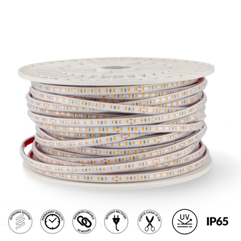 banda led 220V 50m, banda led impermeabila, cea mai buna banda cu led, banda cu leduri 220V, banda led 220v flexibila, banda led exterior, banda led flexibila, banda led IP65 220v, banda cu led alimentare 220v, led-box.ro