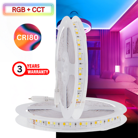 banda led 24v RGB+CCT, banda cu leduri 24v, banda led 5m, benzi led 24V, banda led dedeman, banda led interior, led-box.ro