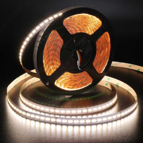 banda led 24v, banda cu leduri 24v, banda led 5m, benzi led 24V, banda led dedeman, banda led SMD2835, banda led 240 led/m, banda led interior, led-box.ro