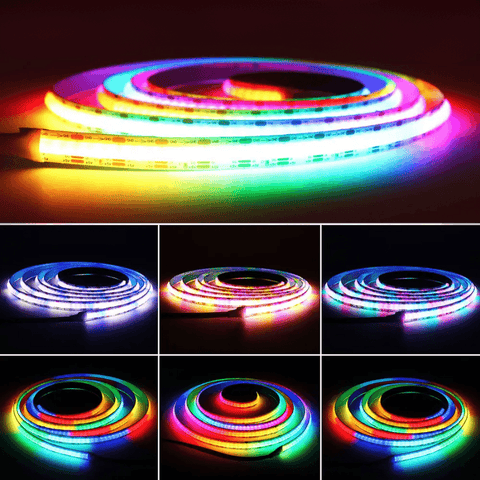 Bandă LED decorativă RGB COB WS2811
