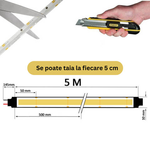 banda led cob, banda digitala, banda RGBIC, banda multicolora, banda digitala 12V, banda digitala 5m, RGBIC, 360led/, banda LED living, banda led dormitor, banda led mobila, banda digitala interior, led-box.ro