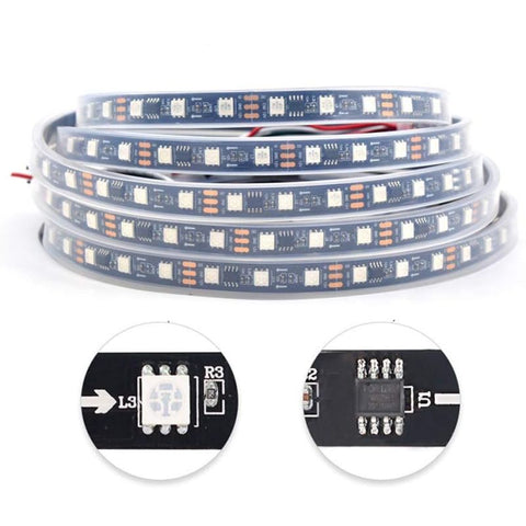 banda led diditala, banda digitala, banda rgb, banda led impermeabila, banda led ws2811, 60led -m, banda led 12v, led-box.ro