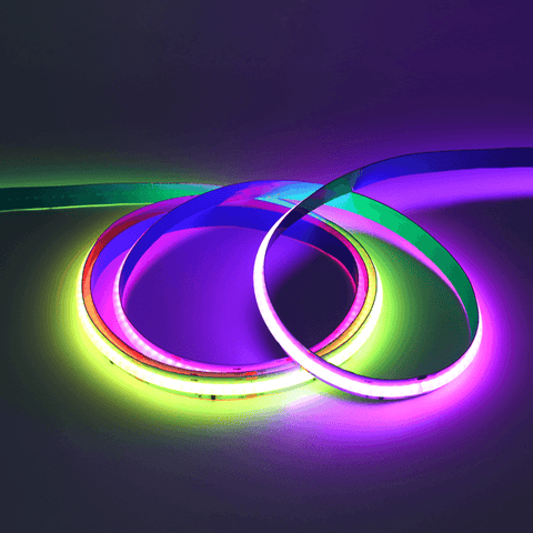 Bandă LED 24V RGB control digital
