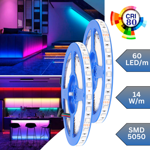 banda led 24v, banda cu leduri 24v, banda led 5m, benzi led 24V, banda led dedeman, banda led SMD5050, banda led RGB, led-box.ro