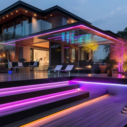banda led RGB 24v, banda cu leduri 24v, banda led 5m, benzi led 24V, banda led dedeman, banda led SMD5050, banda led exterior, led-box.ro