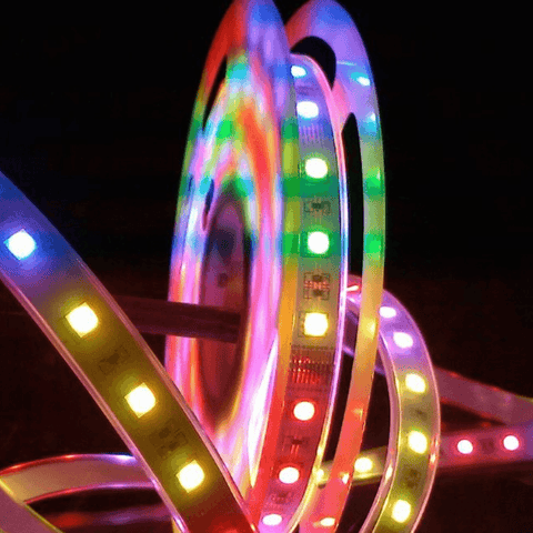 banda led rgb, banda led 12v, banda led rgb exterior, banda cu led exterior, benzi led rgb ip65, led-box.ro
