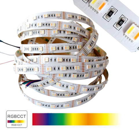 Banda led RGB, banda rgb+cct, banda led 5in1, banda led 12v rgbcct, banda led smd5050 rgbcct, benzi led 60led/m, banda led rgbcct 24w/m, led-box.ro