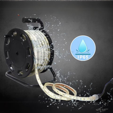 banda led santier, banda led 220V, banda LED bobina, banda led santier, banda led rezistenta la apa, banda led 220v exterior, banda led bobina, banda led 50m, banda led 220v IP65, led-box.ro