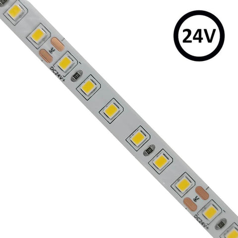 Banda LED SMD2835 24V, 12W/m 120 LED/m 8400lm IP20, 5m - led-box.ro