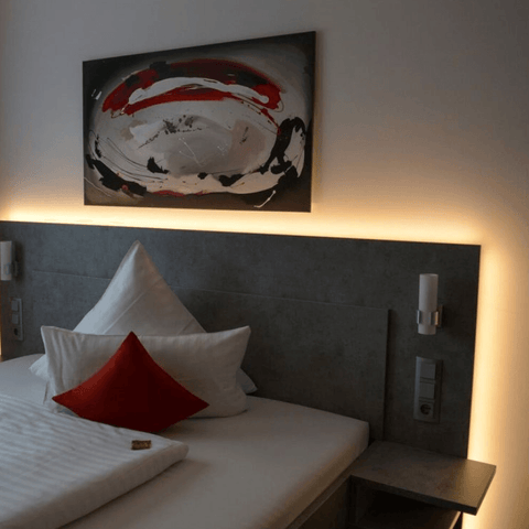 banda led interior, banda cu leduri, banda led rola 5m, benzi cu led, 5m banda led, rola banda led, banda led bucatarie, banda 180led/m, banda led smd 2835led 24v, benzi led 24v, banda led -led-box.ro