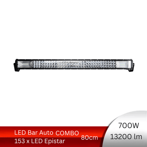 LED bar 700W, LED light bar, lumini LED bar, bare LED pentru mașini, bare luminoase LED, bara led cu doua faze, bara led 80cm, led-box.ro