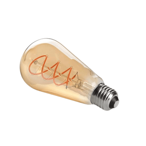 Bec decorativ LED ST64 E27 4W 2200K retro, dimabil - led-box.ro