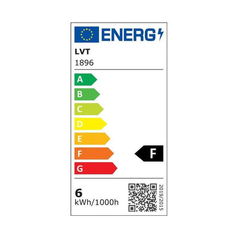 Bec decorativ LED ST64 E27 6W 2200K retro, dimabil, sticla fumurie - led-box.ro