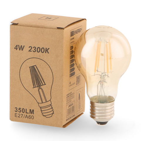bec led E27, bec led vintage, bec led retro, bec LED E27 lumina calda, bec LED Amber, becuri sticla Amber, becuri LED vintage, led-box.ro