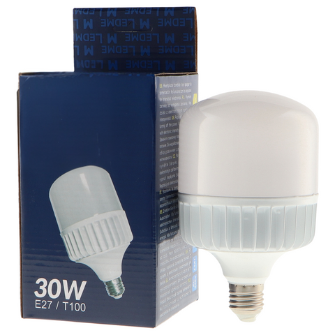bec led economic, becuri led T100, bec led E27 T100, becuri led 30W, becuri E27, bec LED 30w, bec LED ieftin, bec led dedeman, led-box.ro