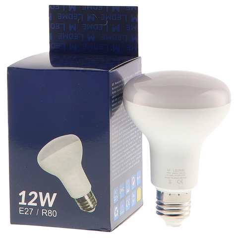 bec led economic, becuri led R80, bec led E27, becuri led 12W, becuri E27, bec LED 12w, bec LED ieftin, bec led dedeman, led-box.ro