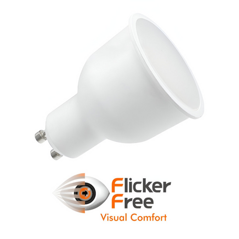 Conectori GU10 ai spotului LED 10W 4000k, compatibil cu socluri standard, flicker free, led-box.ro