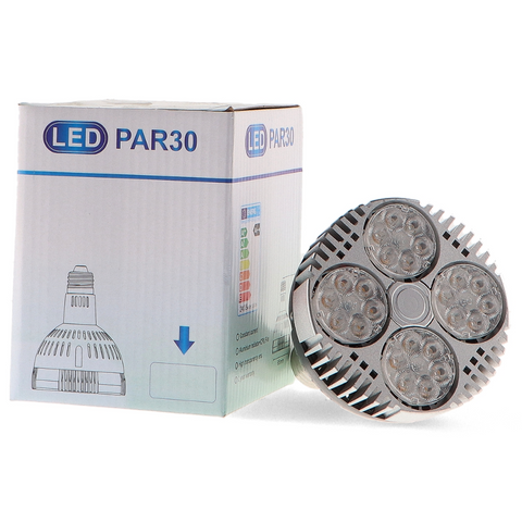 bec led spot E27, bec LED spot PAR30, becuri spot E27, bec LED PAR30, bec spot par 35w, becuri spot dedeman, led-box.ro