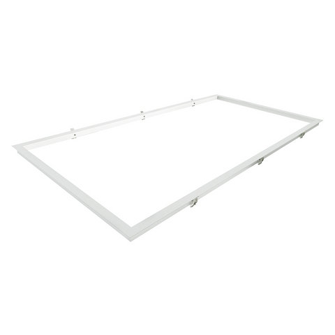 cadru din aluminiu panou led, rama panou led 120x60cm, rama montaj incastrat panou led, panouri led incastrate 120x60cm, rama alba aluminiu, rama din aluminiu 120x60cm, led-box.ro