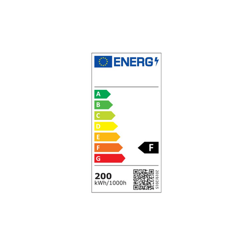 clasa energetica a lampii led liniare industriale 200w high bay, led-box.ro