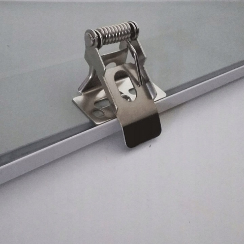 clema prindere, clema montaj panouri led, kit montaj panouri led, cleme pentru led panel, cleme prindere panou led, clema fixare panou led, set cleme panou led, cleme cu arcuri, led-box.ro