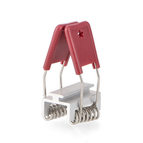 clips montaj sina magnetica, clips fixare in rigips, element fixare sina magnetica, sina magnetica incastrata, clips ina magnetica, montaj sina magnetica incastrata, led-box.ro