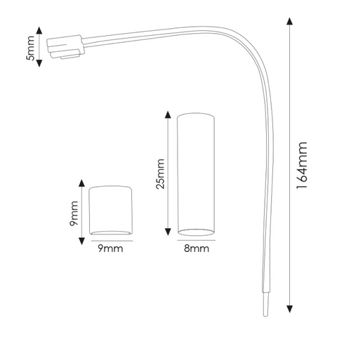 Accesoriu pentru banda LED SMD2025 – model 12W/m