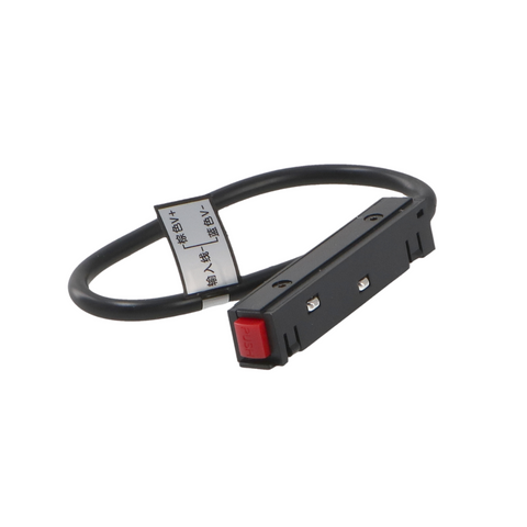 conector sursa magnetica, conector alimentare sursa, conector alimentare sina magnetica, conector cu cablu sina magnetica, alimentator sursa, alimentator sina magnetica, led-box.ro
