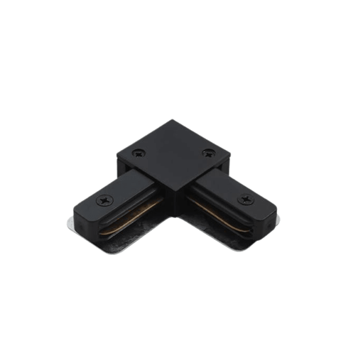 conector imbinare sine, conector pentru sina, conector sina monofazata, cum imbinam doua sine, iluminat interior cu sine, conector tip L, accesorii sine monofazate, led-box.ro